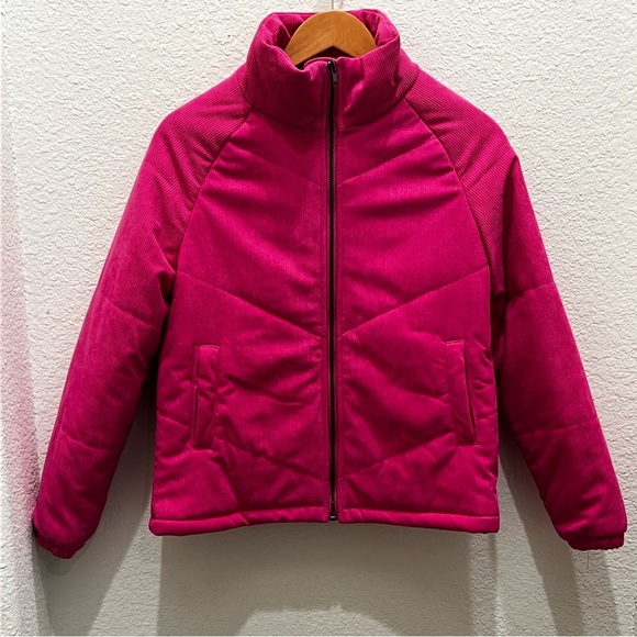 Pink Lily Jackets & Blazers - Pink Lily Deep Pink Puff Jacket